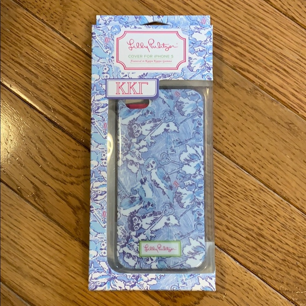 Lilly Pulitzer Kappa Kappa Gamma cover - iPhone 5
